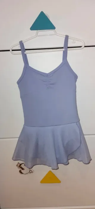 Maillot de ballet infantil morado 4-5 años