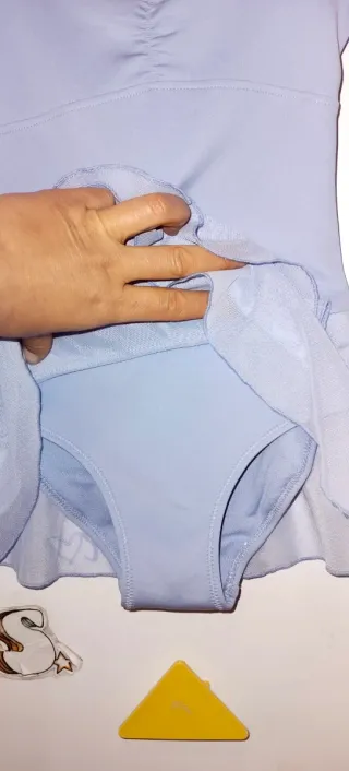 Maillot de ballet infantil morado 4-5 años