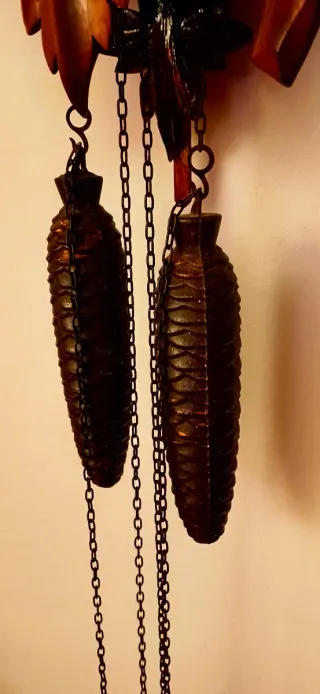 Orologio a cucù settimanale in legno