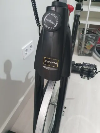 Bicicleta Estática Spinning Negra