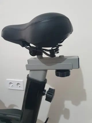 Bicicleta Estática Spinning Negra