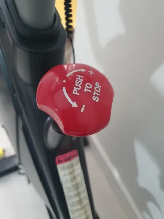 Bicicleta Estática Spinning Negra