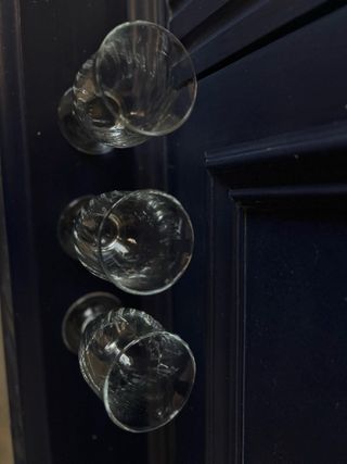 Set 3 Bicchieri Vetro Trasparente