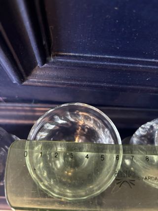 Set 3 Bicchieri Vetro Trasparente