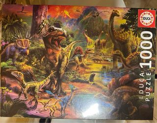 Puzzle Educa 1000 Piezas Dinosaurios Nuevo