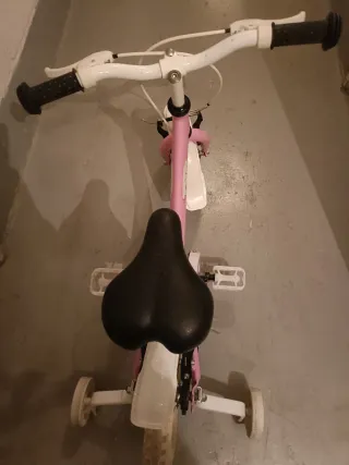 Bicicleta infantil rosa