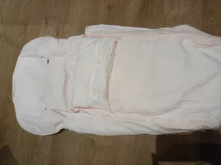 Saco para carrito de bebé rosa