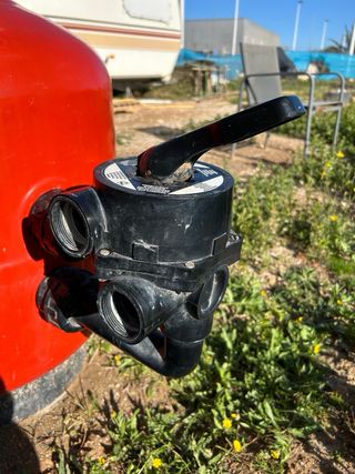 Llave selector filtro piscina