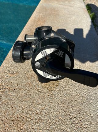 Llave selector filtro piscina