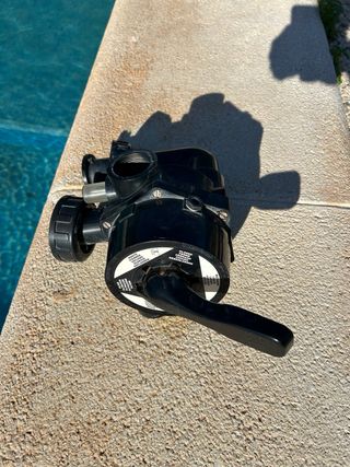 Llave selector filtro piscina