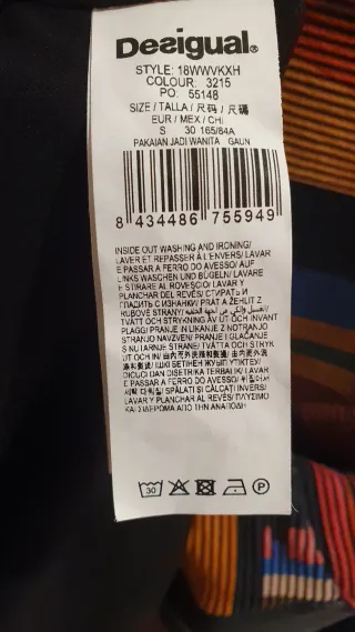 Mini Vestido tipo jersey Desigual Y2K TallaS