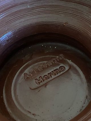 Macetero Artesania Merino terracota