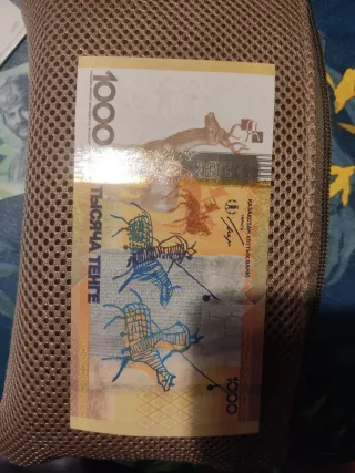 Billete 1000 Kazajistán