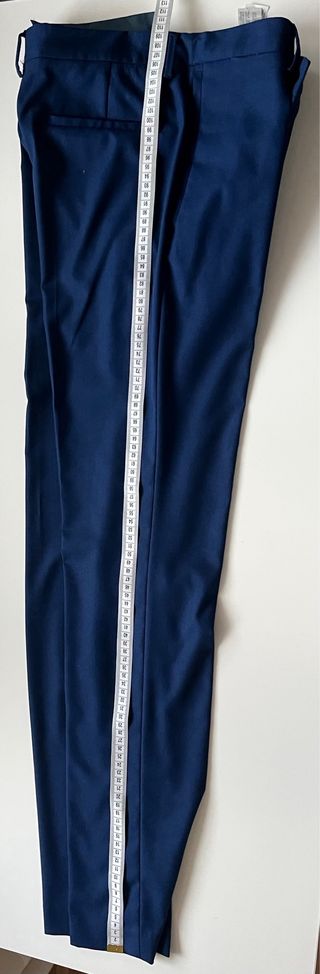 Conjunto Traje Americana y Pantalón Zara Azul