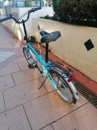 Bicicleta Plegable Azul F-Park 20