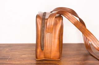 Borsa Polaroid Marrone Pelle