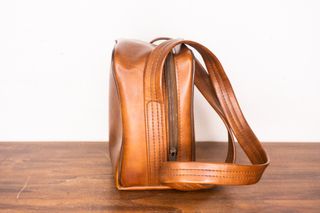 Borsa Polaroid Marrone Pelle