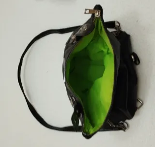 Bolso bandolera INSIDE GIRLS negro