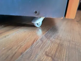 Mueble oficina 2 cajones con ruedas y llave