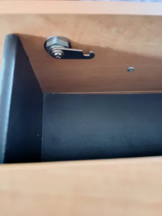 Mueble oficina 2 cajones con ruedas y llave