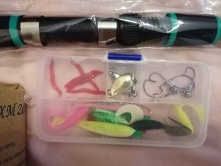 Equipo de Pesca con Caña y Carrete