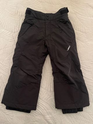 Pantalón de esquí para niño negro