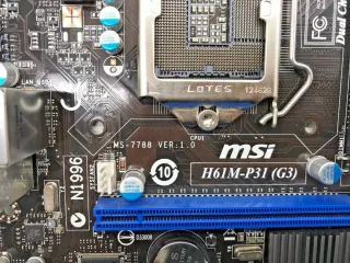 Placa Base MSI H61M-P31 (G3) Socket 1155
