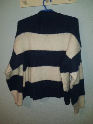 Jersey Brownie rayas azul y blanco