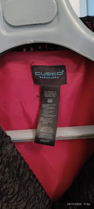 Abrigo Custo Talla M