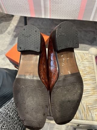 Zapatos Passy Marrones Cocodrilo