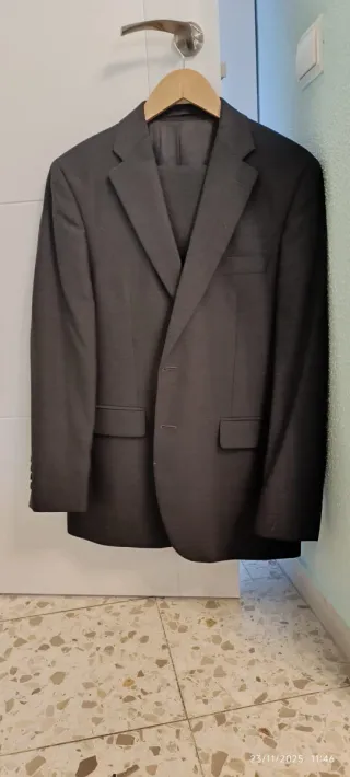 Traje Pierre Cardin Negro Talla 50