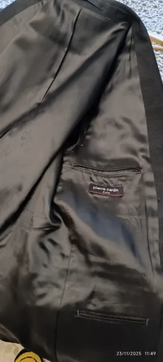 Traje Pierre Cardin Negro Talla 50