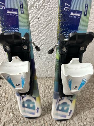 Esquís infantiles 97 cm