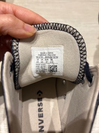 Converse Chuck Taylor Plataforma Piel