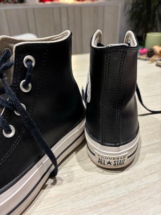 Converse Chuck Taylor Plataforma Piel