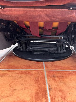 Butaca reclinable piel Italsofá marrón