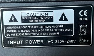 Amplificador Kobrat GA-20 20W Negro