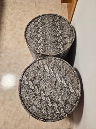 Confezione di 2 Tavolini Rotondi