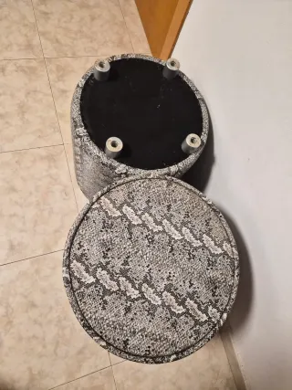 Confezione di 2 Tavolini Rotondi