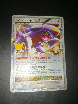 Carta Pokémon Garchomp C Liv X 145/147 Espanol NM