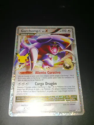 Carta Pokémon Garchomp C Liv X 145/147 Espanol NM