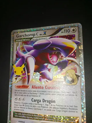Carta Pokémon Garchomp C Liv X 145/147 Espanol NM