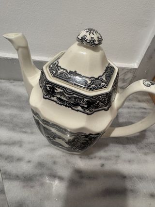 Cafetera La Cartuja Negro Vista