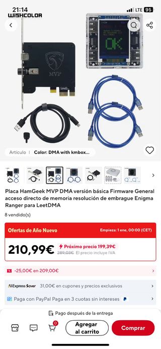 Placa HamGeek MVP DMA Enigma Ranger