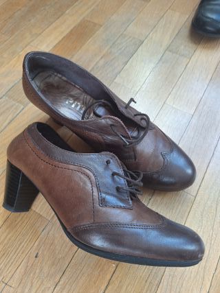 Botines marrones talla 39