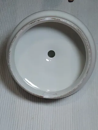 Bote Farmacia Porcelana Antiguo principios s.XX