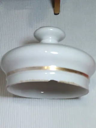 Bote Farmacia Porcelana Antiguo principios s.XX