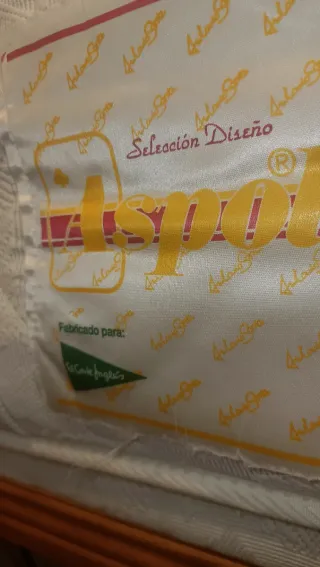 Colchón y canapé matrimonio 150x190