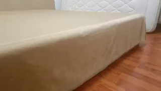 Colchón y canapé matrimonio 150x190