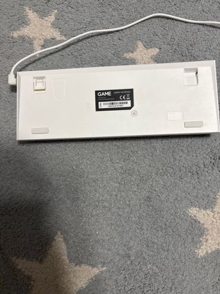 Teclado Gaming 60% Blanco y Negro